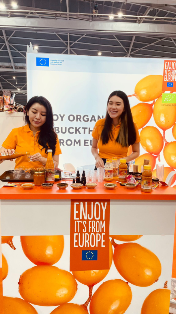 European Organic Sea Buckthorn at the World Food Fair 2022