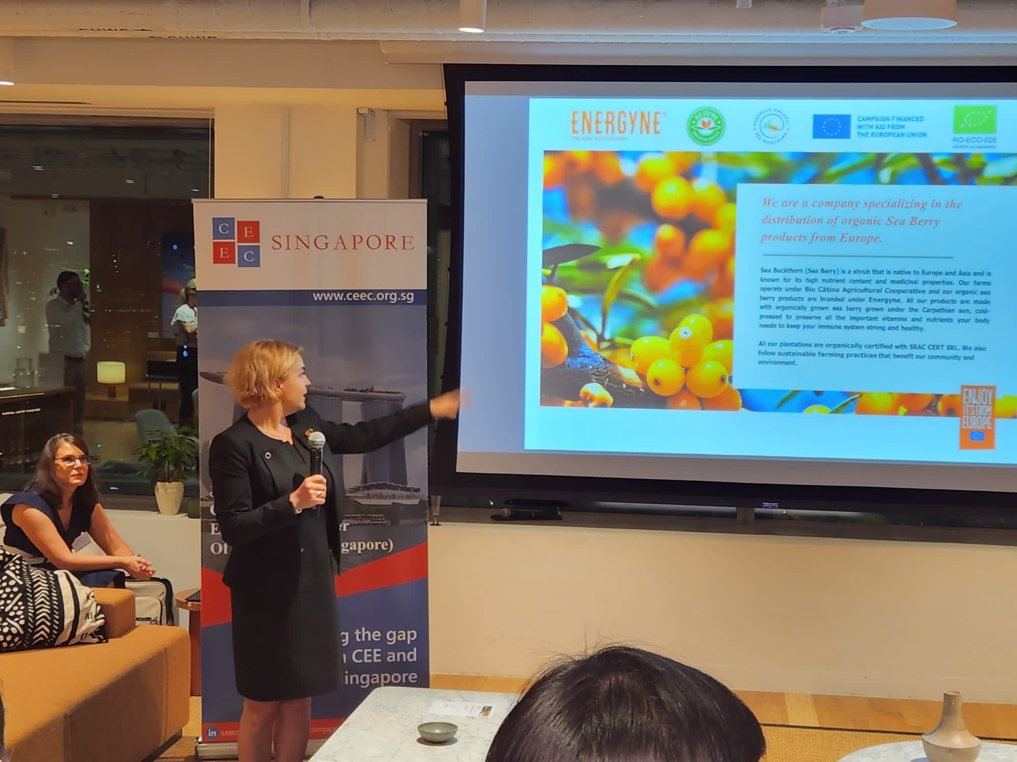 Our Bio Sea Buckthorn Products at FHA Food & Beverage Singapore 2023 Our Bio Sea Buckthorn Products at FHA Food & Beverage Singapore 2023