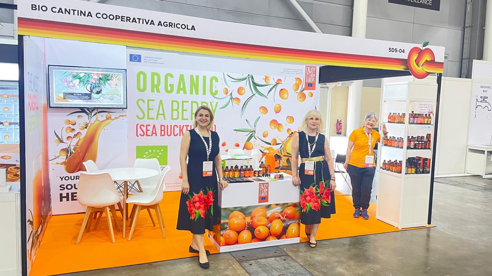 EU Organic Sea Buckthorn at FHA Food & Beverage Singapore 2024 - 1 EU Organic Sea Buckthorn at FHA Food & Beverage Singapore 2024 - 1