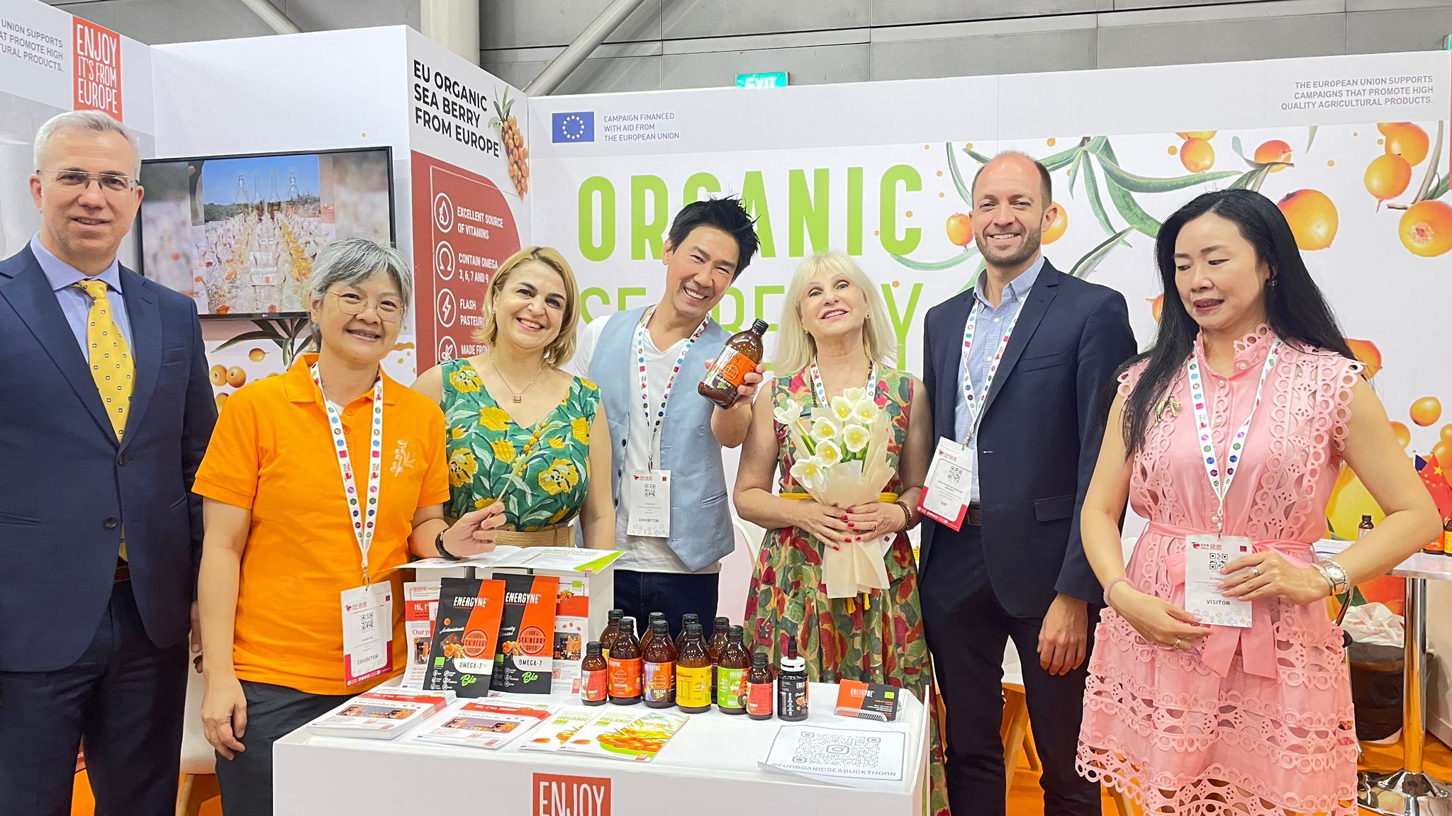 EU Organic Sea Buckthorn at FHA Food & Beverage Singapore 2024 - 3 EU Organic Sea Buckthorn at FHA Food & Beverage Singapore 2024 - 3