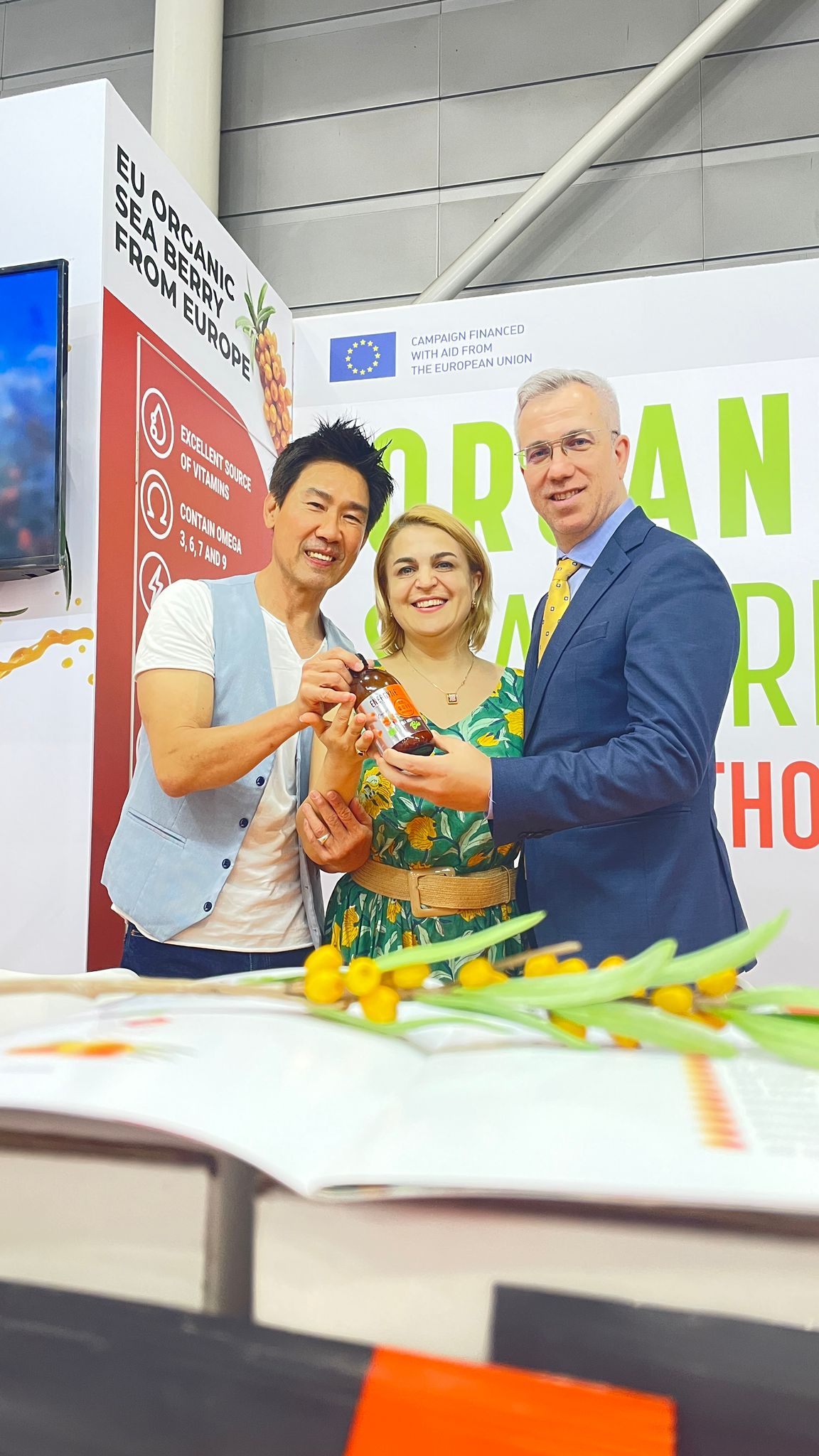 EU Organic Sea Buckthorn at FHA Food & Beverage Singapore 2024 - 8 EU Organic Sea Buckthorn at FHA Food & Beverage Singapore 2024 - 8