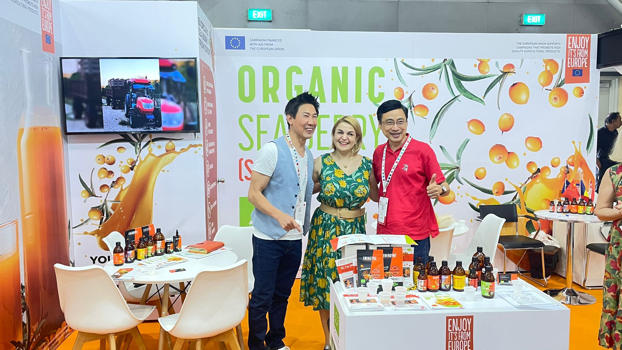 EU Organic Sea Buckthorn at FHA Food & Beverage Singapore 2024 - 4 EU Organic Sea Buckthorn at FHA Food & Beverage Singapore 2024 - 4