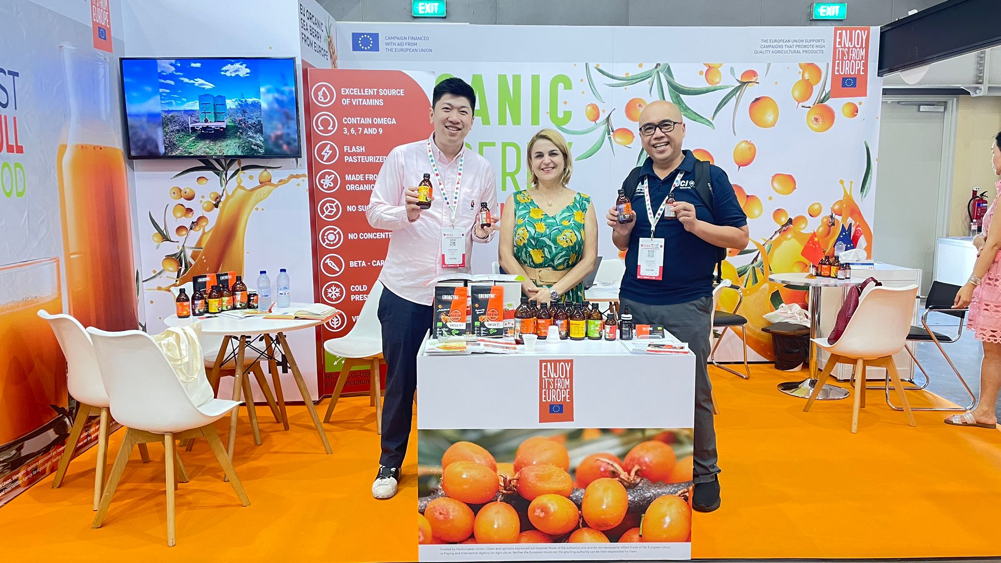 EU Organic Sea Buckthorn at FHA Food & Beverage Singapore 2024 - 11 EU Organic Sea Buckthorn at FHA Food & Beverage Singapore 2024 - 11