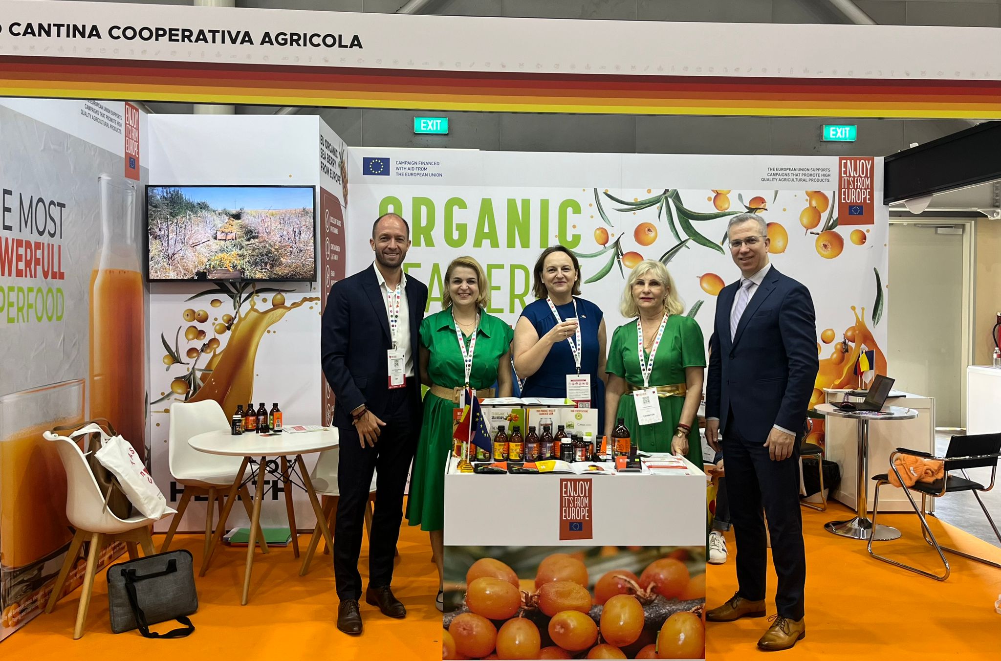 EU Organic Sea Buckthorn at FHA Food & Beverage Singapore 2024 - 14 EU Organic Sea Buckthorn at FHA Food & Beverage Singapore 2024 - 14