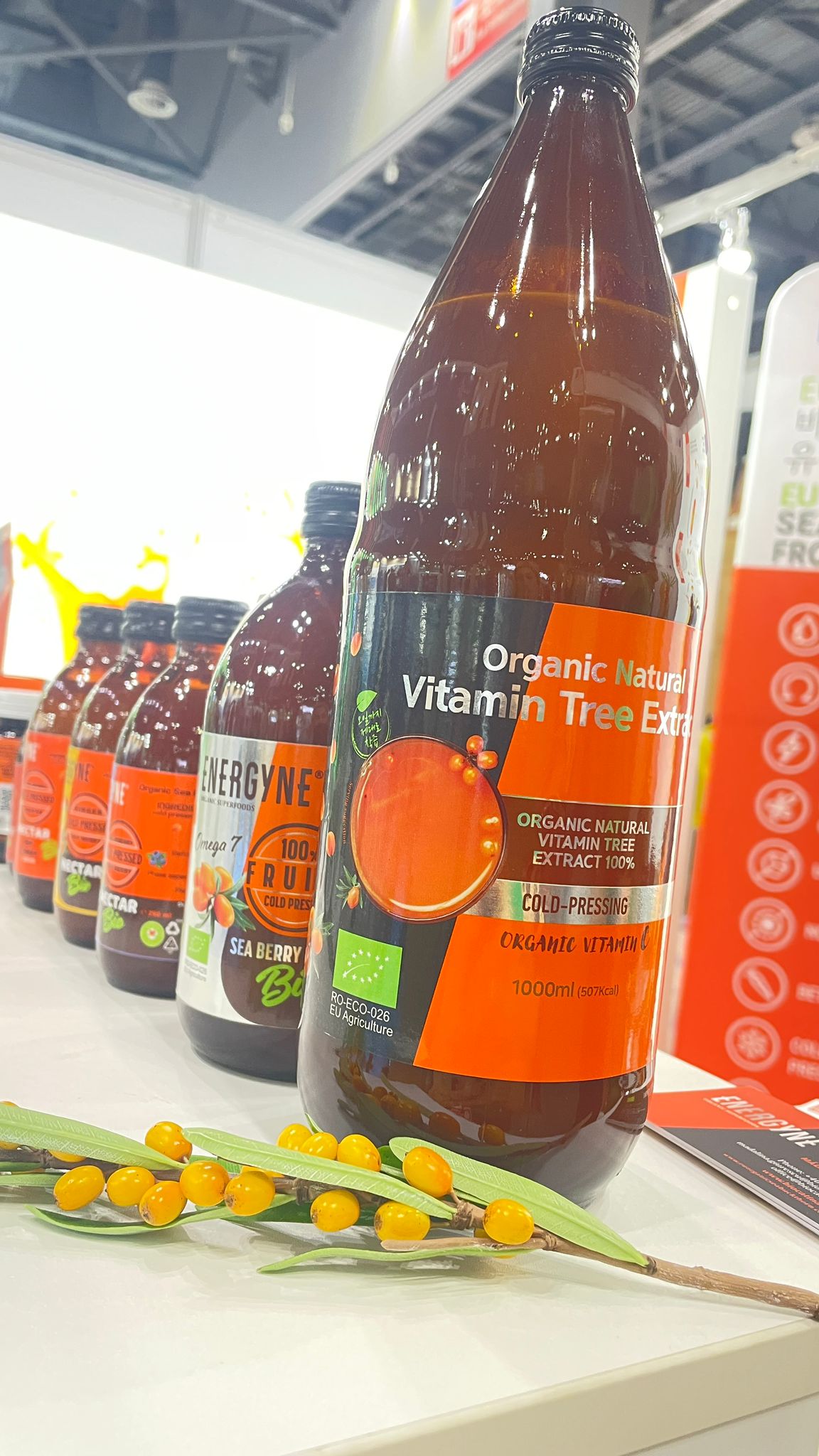 EU Organic Sea Buckthorn at Seoul Food & Hotel 2024, South Korea - 12