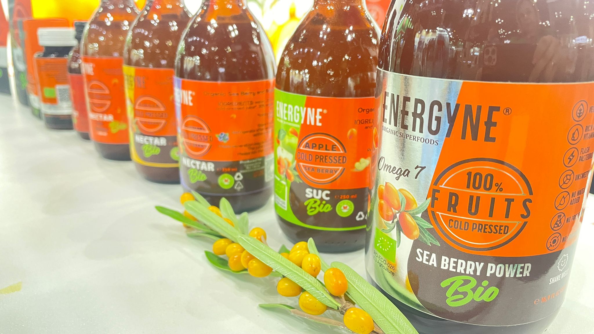 EU Organic Sea Buckthorn at Seoul Food & Hotel 2024, South Korea - 14