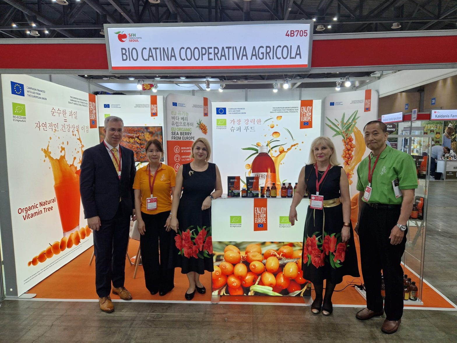 EU Organic Sea Buckthorn at Seoul Food & Hotel 2024, South Korea - 1