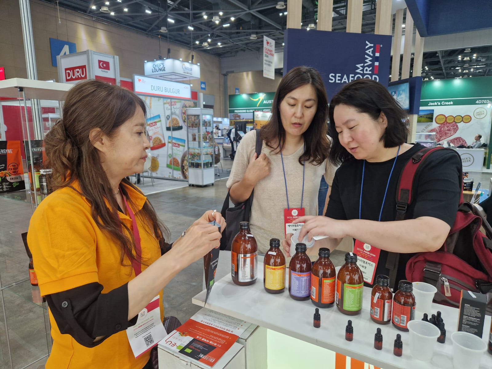 EU Organic Sea Buckthorn at Seoul Food & Hotel 2024, South Korea - 2
