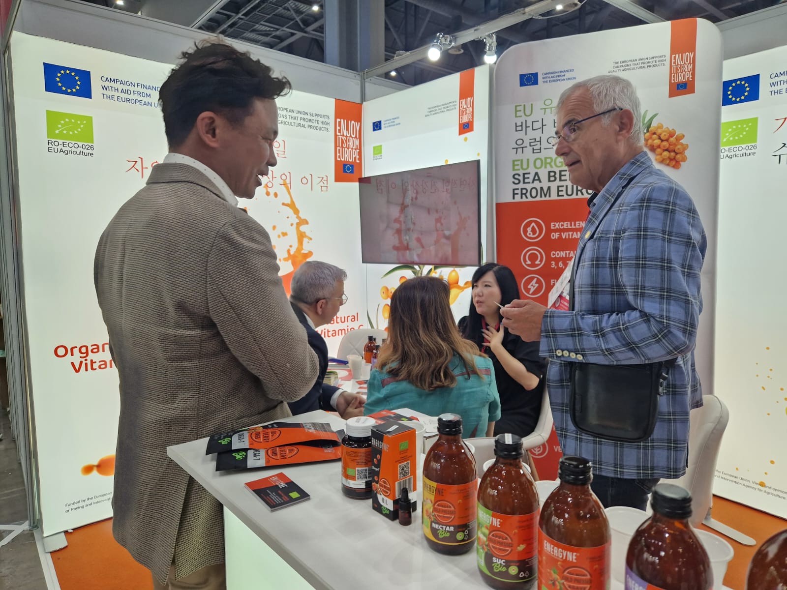 EU Organic Sea Buckthorn at Seoul Food & Hotel 2024, South Korea - 3
