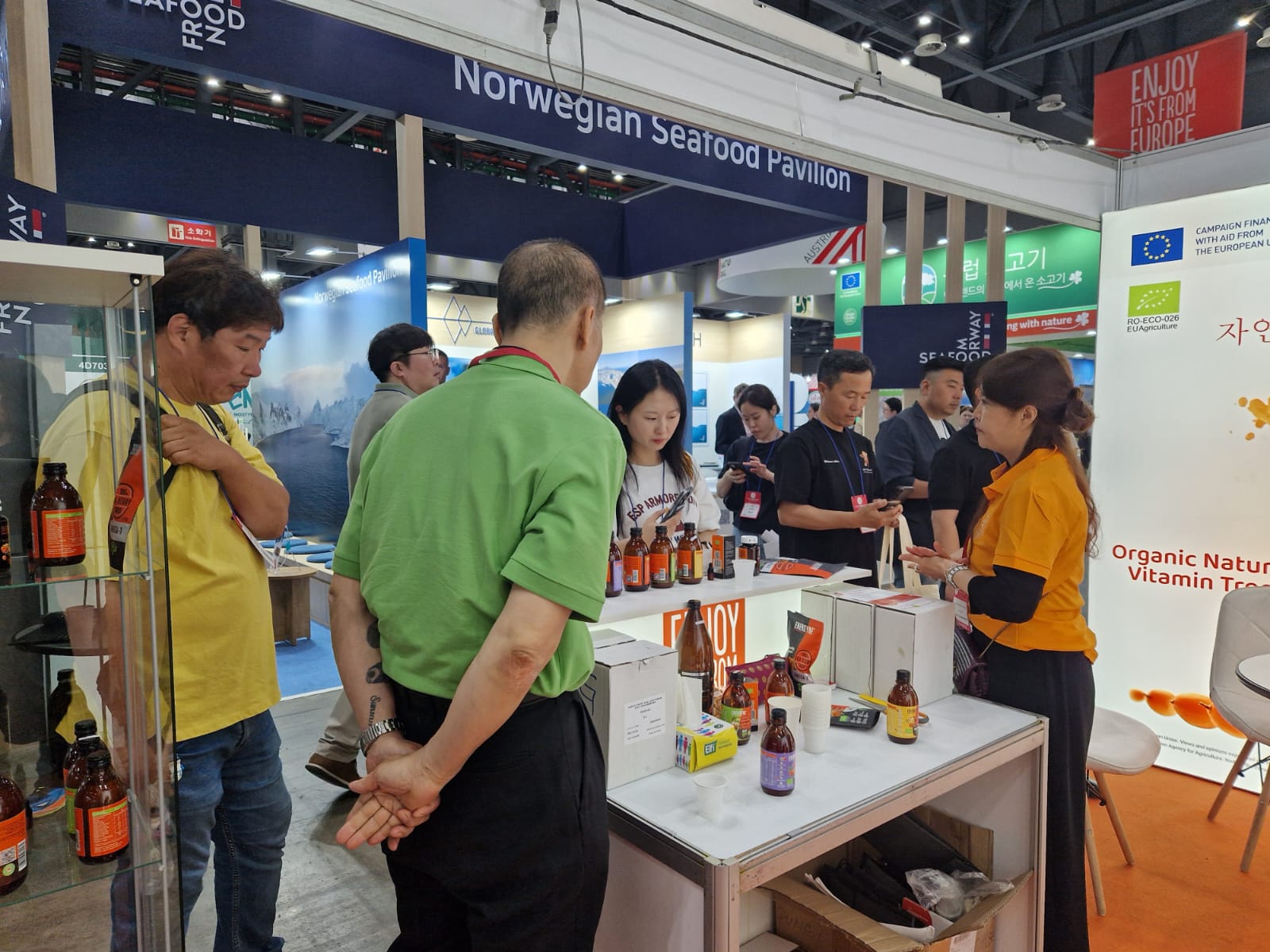 EU Organic Sea Buckthorn at Seoul Food & Hotel 2024, South Korea - 6